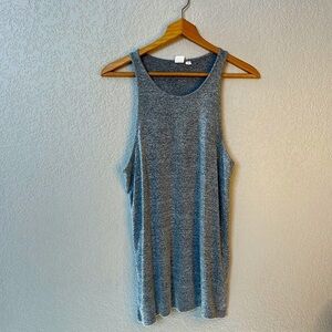 Gap Tank Top Halter Gray size Medium
